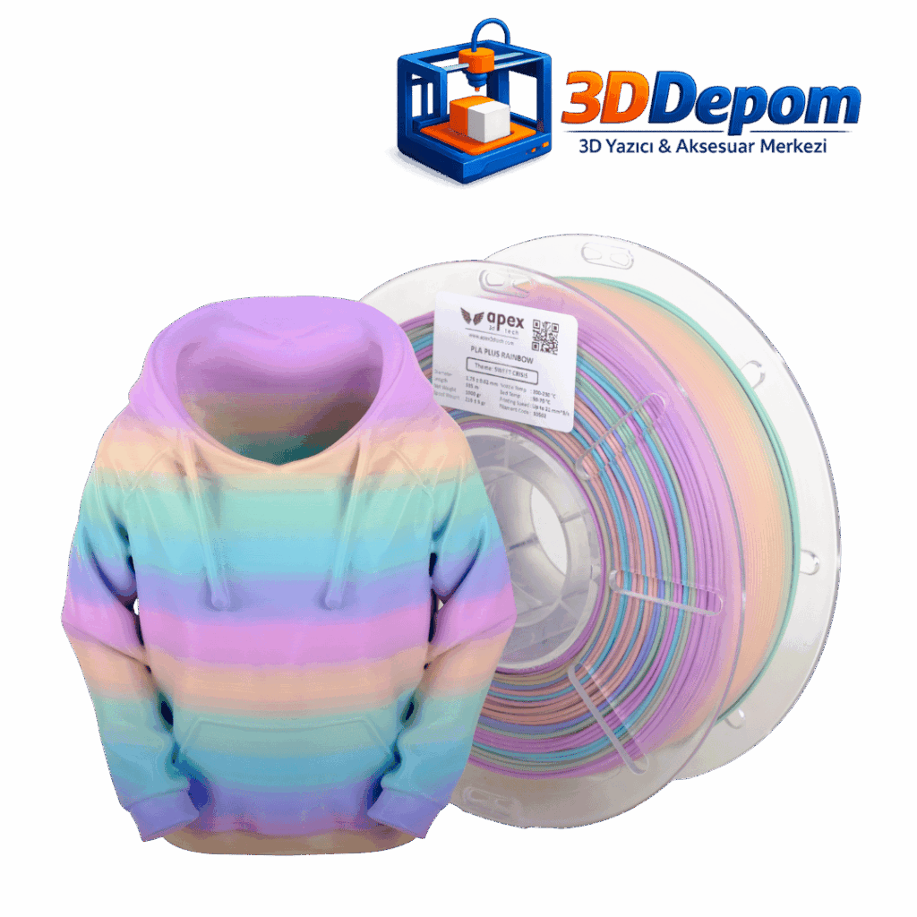 PLA Plus Rainbow Sweet Crisis Filament
