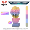 PLA Plus Rainbow Coral Aura Filament