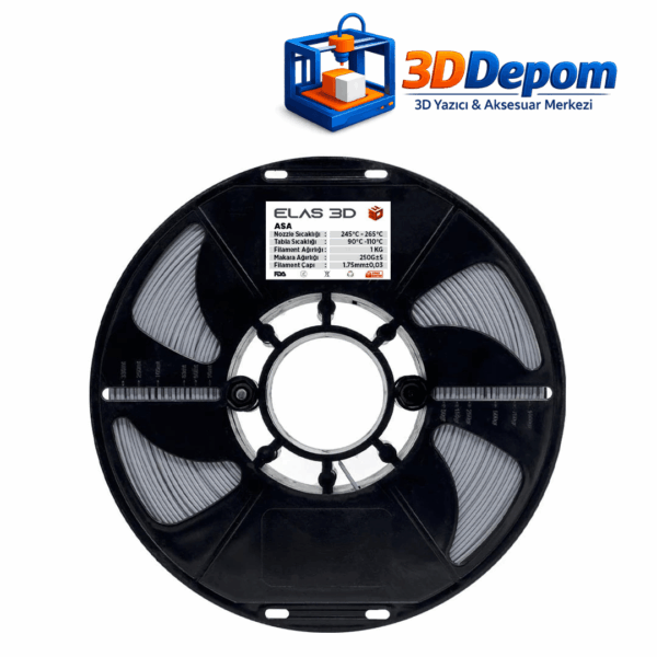 Produktbilder Elas3D (1) Elas ASA Gri Filament