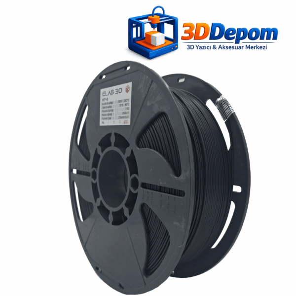 Elas PET-G Siyah Filament