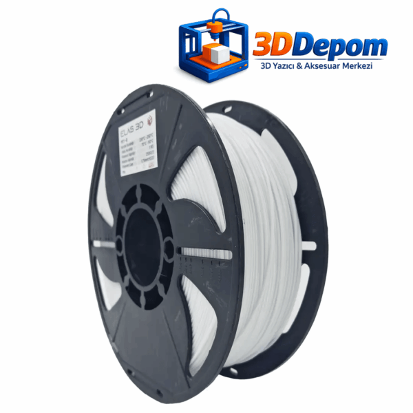 Elas PET-G Beyaz Filament