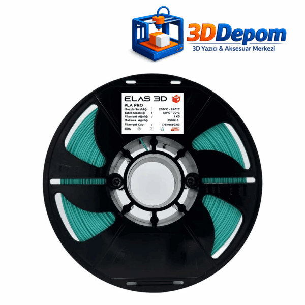 Elas PLA PRO Su Yeşili Filament