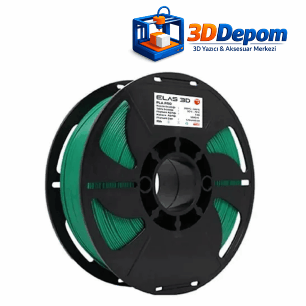 Produktbilder Elas3D (4) Elas PLA PRO Yeşil Filament