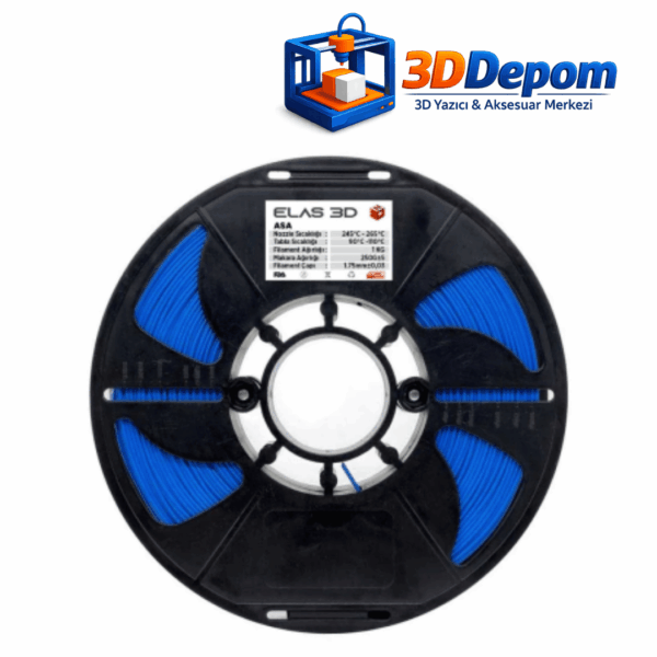Elas ASA Mavi Filament
