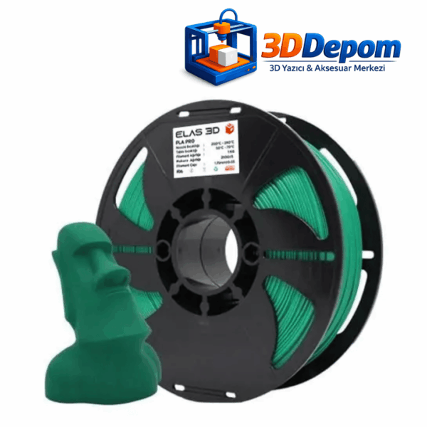 Produktbilder Elas3D (5) Elas PLA PRO Yeşil Filament