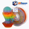 PLA Plus Rainbow Tropic Glow Filament