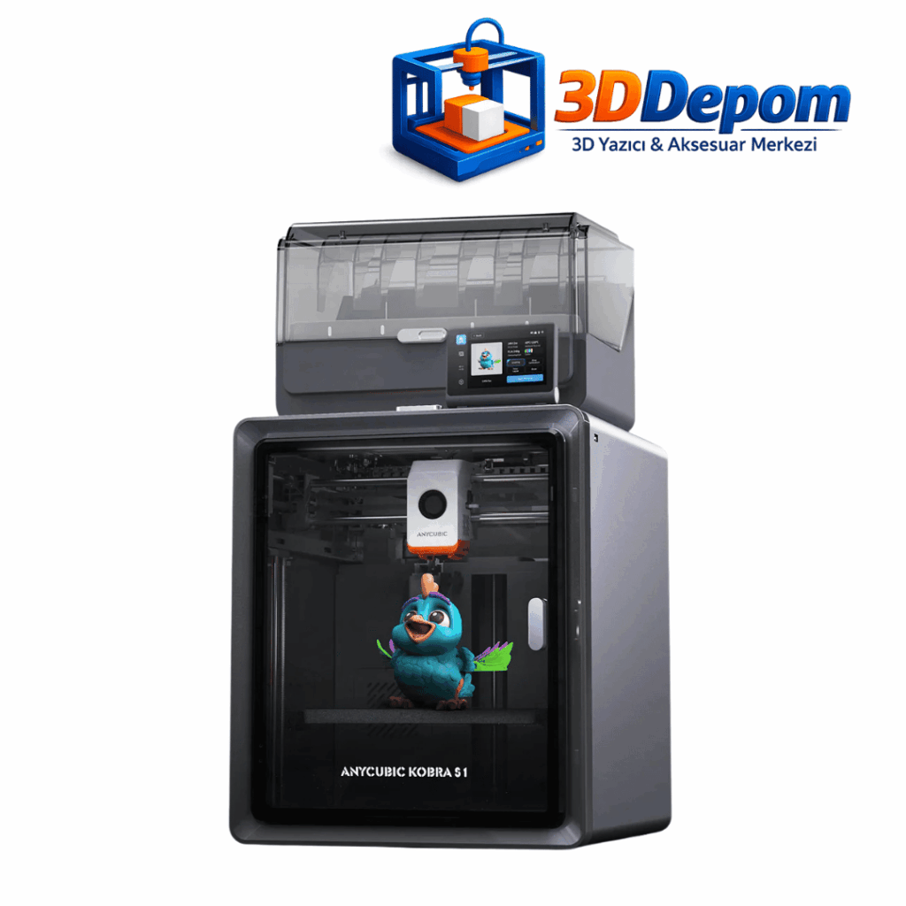 Anycubic Kobra S1 Combo 3D Yazıcı