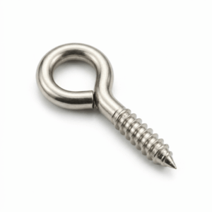 100 Adet Gümüş Renk Anahtarlık Kancalı Vida (10mm x 5mm)