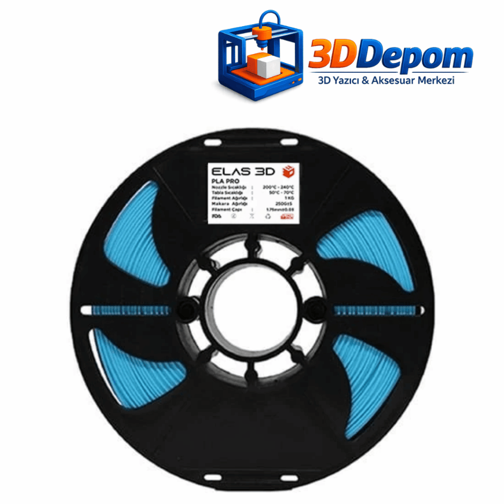 Elas PLA PRO Açık Mavi Filament
