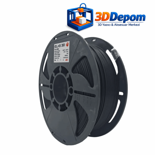 Produktbilder Elas3D (34) Elas PLA PRO Siyah Filament