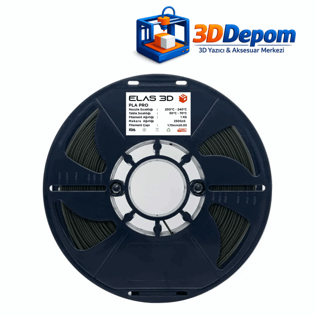 Elas PLA PRO Haki Yeşili Filament