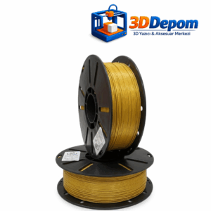 Filenta Altın Gold Premium PLA filament ile basılmış 3D baskı modeli örneği
