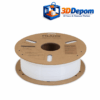 Filamix Beyaz PLA+ Filament - Yatay Rulo Görünümü Yüksek hızlı 3D baskı için Filamix beyaz PLA+ filament rulosu yatay görünüm