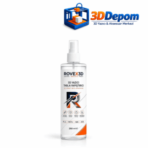 ROVEX3D 3D yazıcı tabla yapıştırıcısı 250 ml pratik sprey şişesi