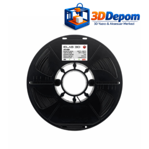 Elas HS ABS Siyah 1.75mm 1kg yüksek hızlı ABS filament